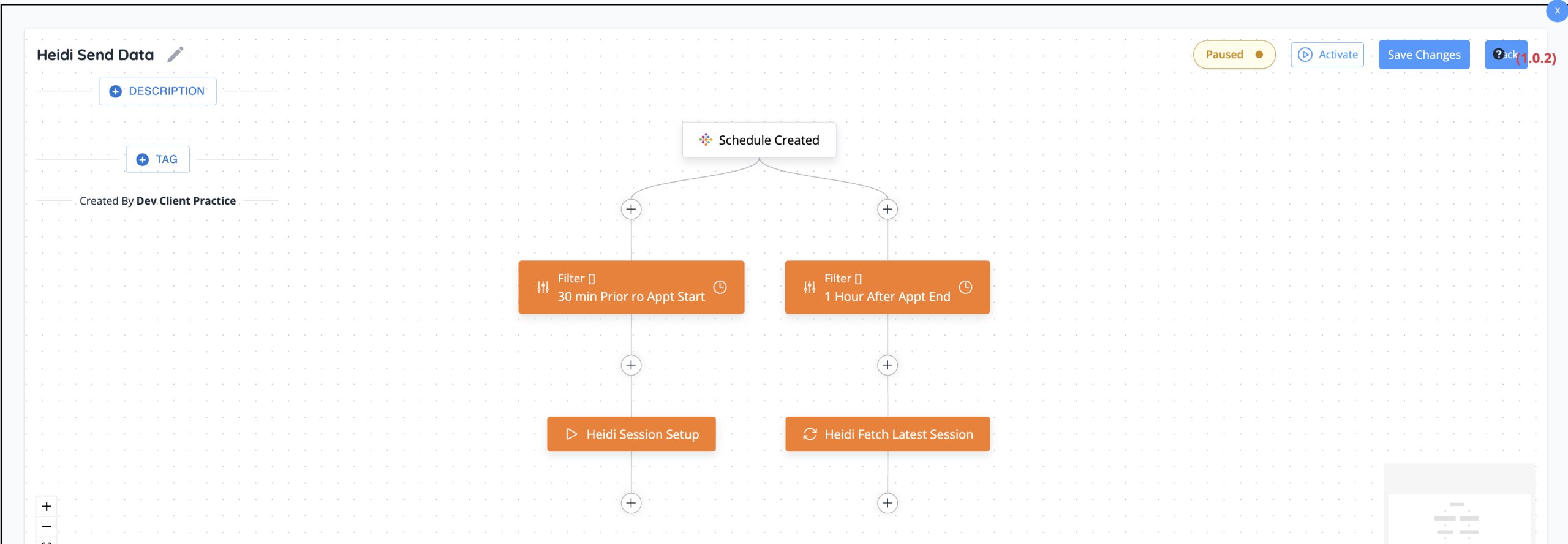 Cerbo Heidi Scribe Bi-Directional integration — patient context flows automatically into Heidi before each appointment